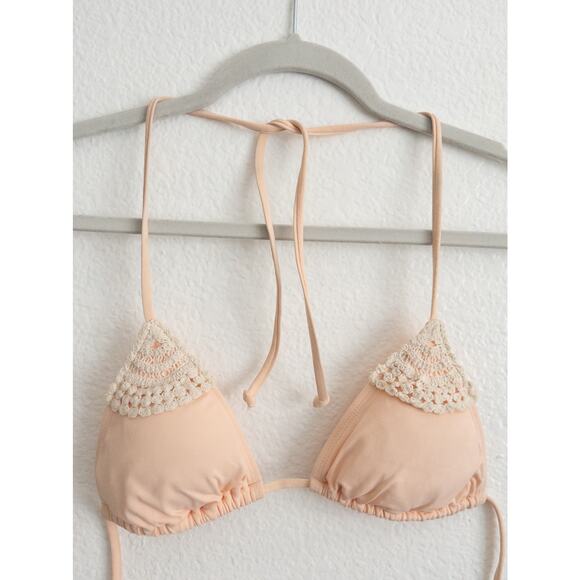 L*Space Boho Bikini Top Size X-Small - Picture 1 of 6